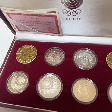 [BUNJANG] 1988 Seoul Olympic Commemorative Coin Set / 1988 서울 올림픽 기념주화 세트