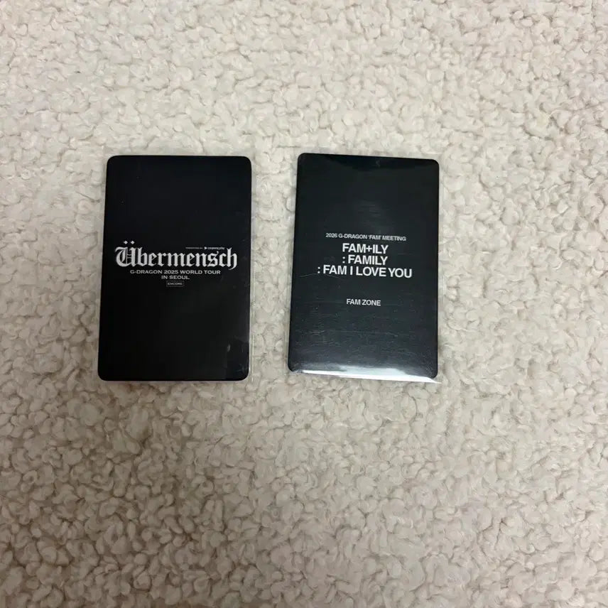 [BUNJANG] G-Dragon Bundle Set Concert Entry Photocard / 일괄)지드래곤 포카 팸존 팬존 콘서트 입장포카