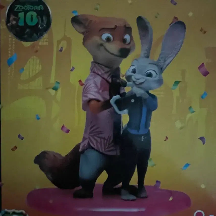 [BUNJANG] Zootopia 10th Anniversary Happy Kuji A Prize / [미개봉 현물]주토피아 10주년 해피쿠지 A상