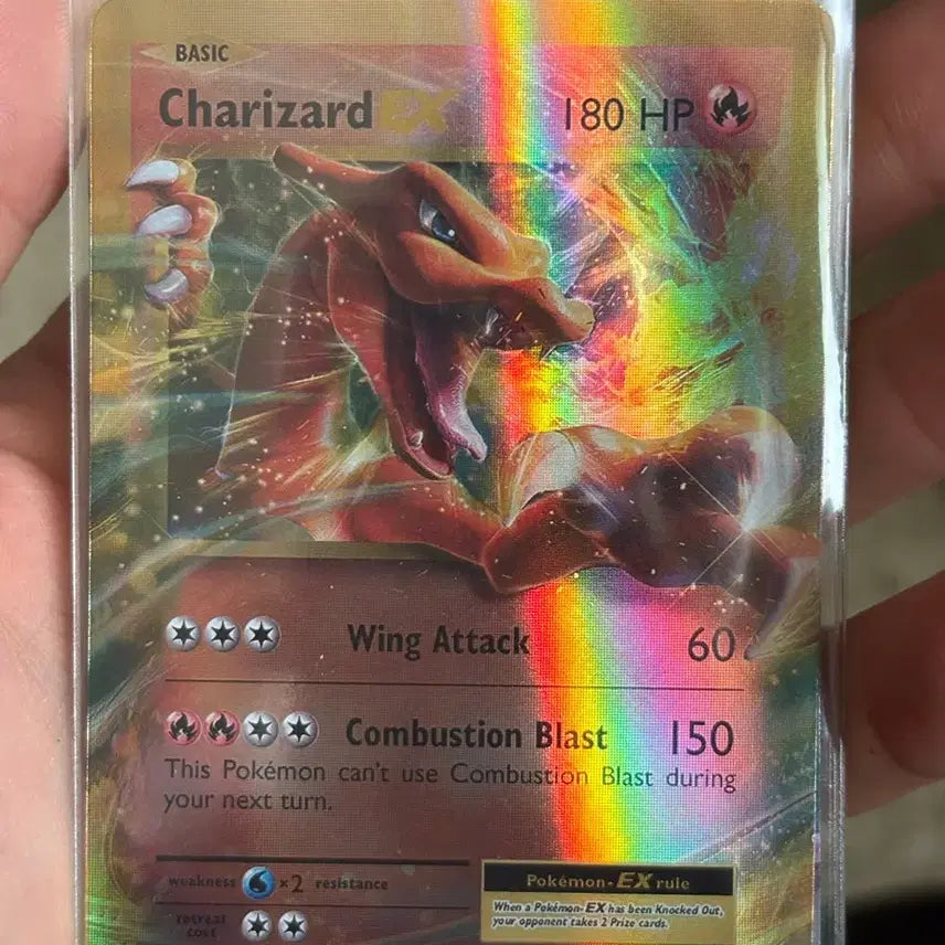 [BUNJANG] Charizard Full Art Pokémon Card (North American Edition) / 리자몽 풀아트 포켓몬카드 북미판