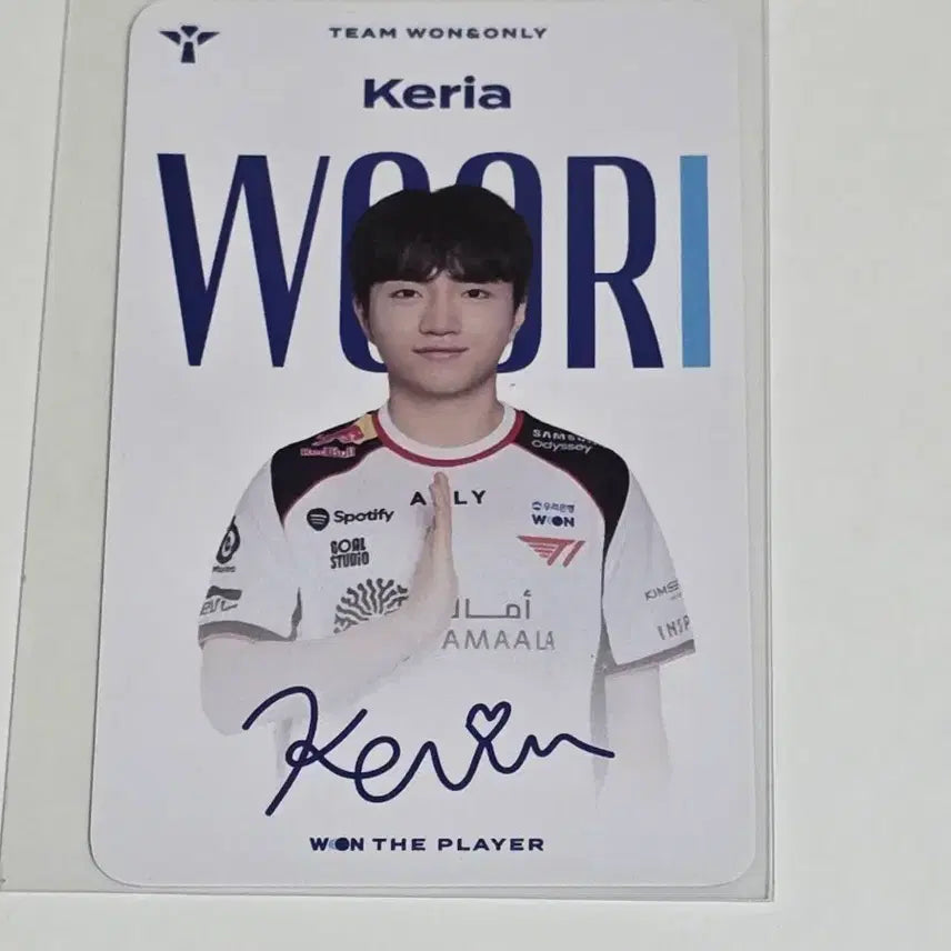 [BUNJANG] LCK Gen.G Keria Photocard / LCK 우리은행 케리아 포카