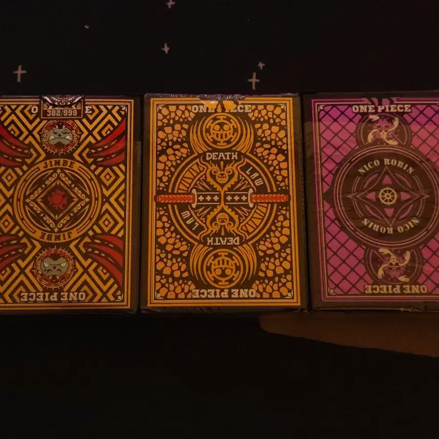 [BUNJANG] One Piece Custom Playing Cards - Nico Robin, Trafalgar Law, Jinbe Limited Edition / 원피스 트럼프 카드 3개 판매합니다!