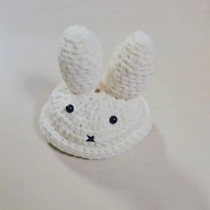[BUNJANG] 10cm Doll Clothes Miffy Beanie / 10cm 인형옷 뜨개질 미피 비니