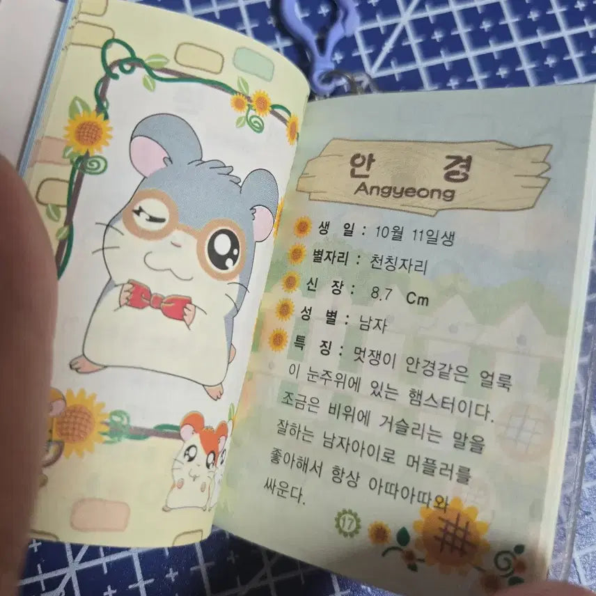 [BUNJANG] Hamtaro Mini Encyclopedia Vol. 1 &amp; Eraser Bundle / [고전문구] 방가방가 햄토리 미니 백과사전 1탄 &amp; 지우개 일괄 판매