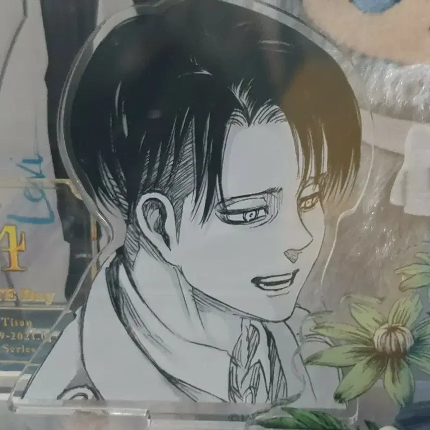 [BUNJANG] Levi White Day Acrylic Stand (Unsealed) / 리바이 화이트데이 아크릴 (개봉)