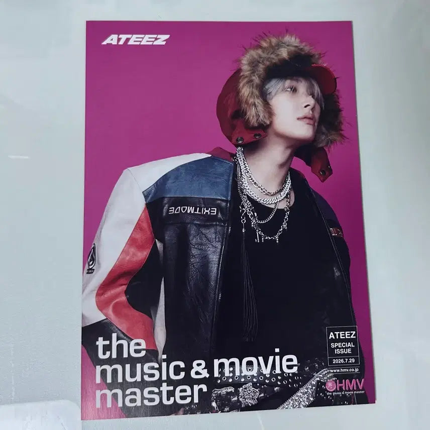 [BUNJANG] Ateez Min Gi HMV Japan CD Photocard / 에이티즈 ateez bad hmv 일본 cd 포토카드 포카 민기