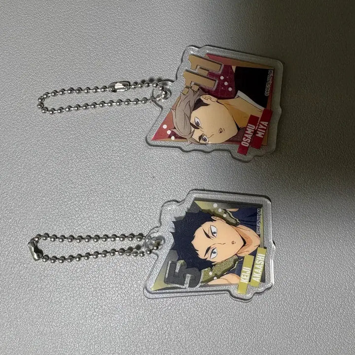 [BUNJANG] Haikyuu!! Akaashi Keiji &amp; Miya Osamu Keyring / 하이큐 아카아시 미야 오사무 키링