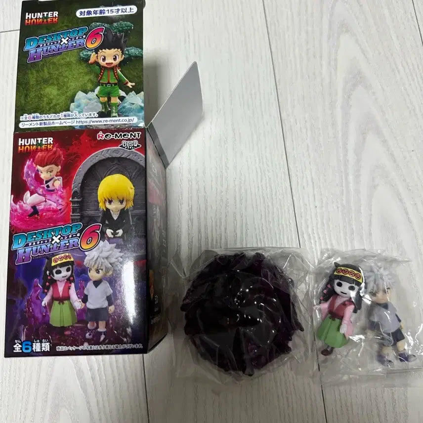 [BUNJANG] Hunter x Hunter Desktop Re-Ment Vol. 6 Killua &amp; Nanika (Sealed) / 미개봉)헌터헌터 데스크탑 리멘트 6탄 키르아 나니카
