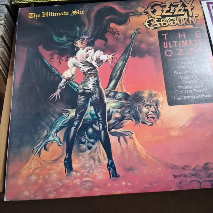 [BUNJANG] Ozzy Osbourne Slayer Dio Dio LP Bundle Set / 희귀 소장가치 4장 일괄 오지 오스본 슬레이어 뉴틀로스 LP