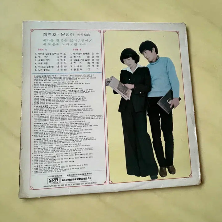 [BUNJANG] Choi Baek Ho 1st Album LP (First Press) / 초판)최백호 1집