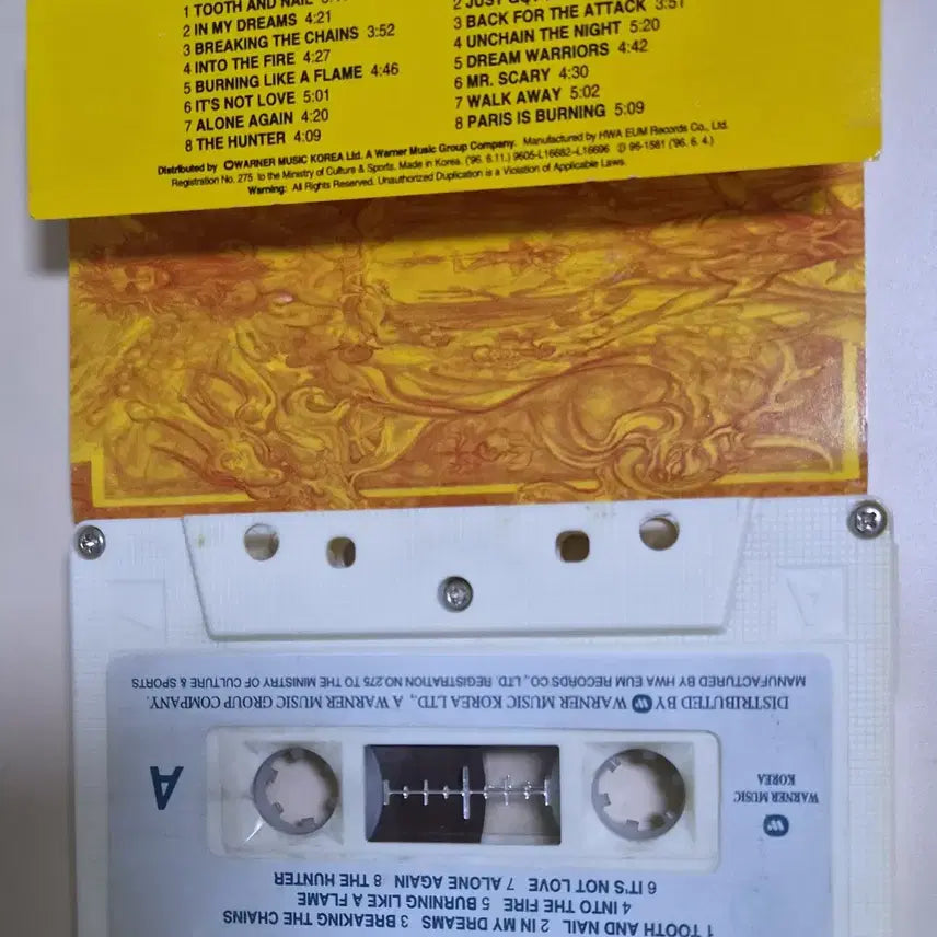 [BUNJANG] DOKEN Best (Cassette Tape) / 도켄 - 베스트 (카세트테이프)