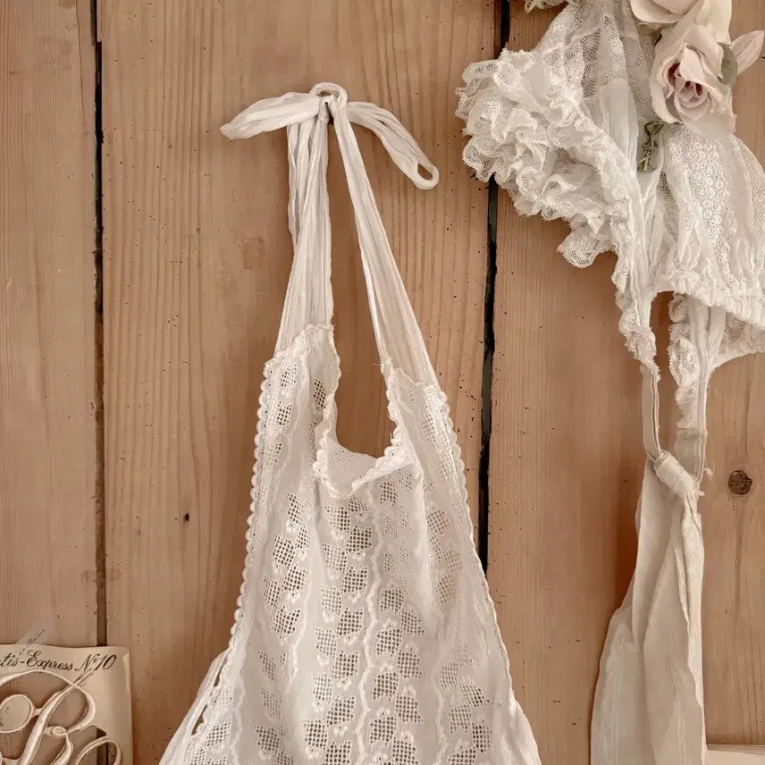 [BUNJANG] French Antique Baby Apron - Display Use / 프랑스엔틱 애기앞치마