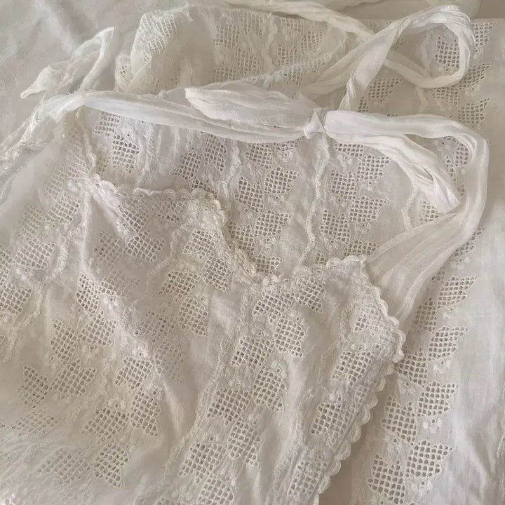 [BUNJANG] French Antique Baby Apron - Display Use / 프랑스엔틱 애기앞치마