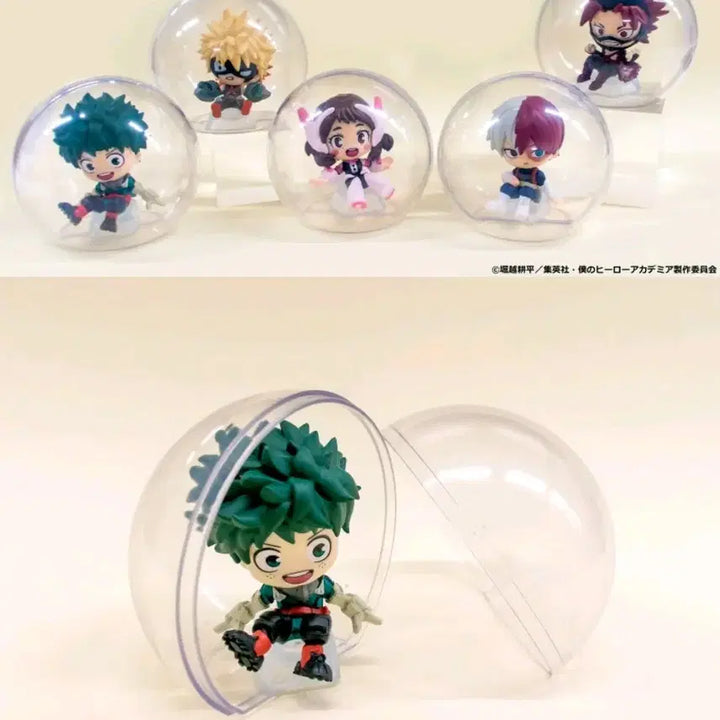 [BUNJANG] My Hero Academia 5-Figure Chibi Set (Japanese Domestic) / 나의 히어로 아카데미아 피규어5종세트
