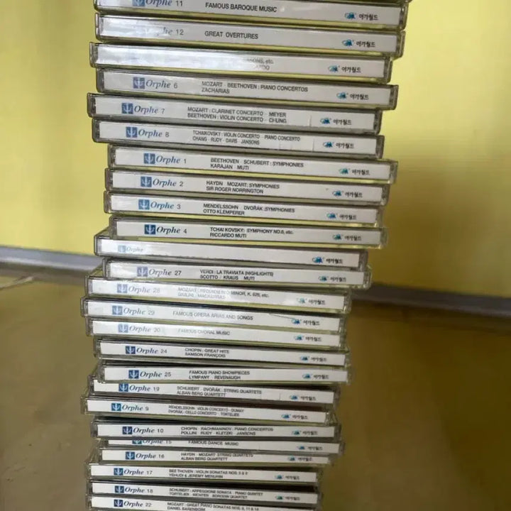 [BUNJANG] Yi Gi World Orfeus Classic CD 30-Disc Set / 이기월드 오르페 클래식 CD 30장 세트