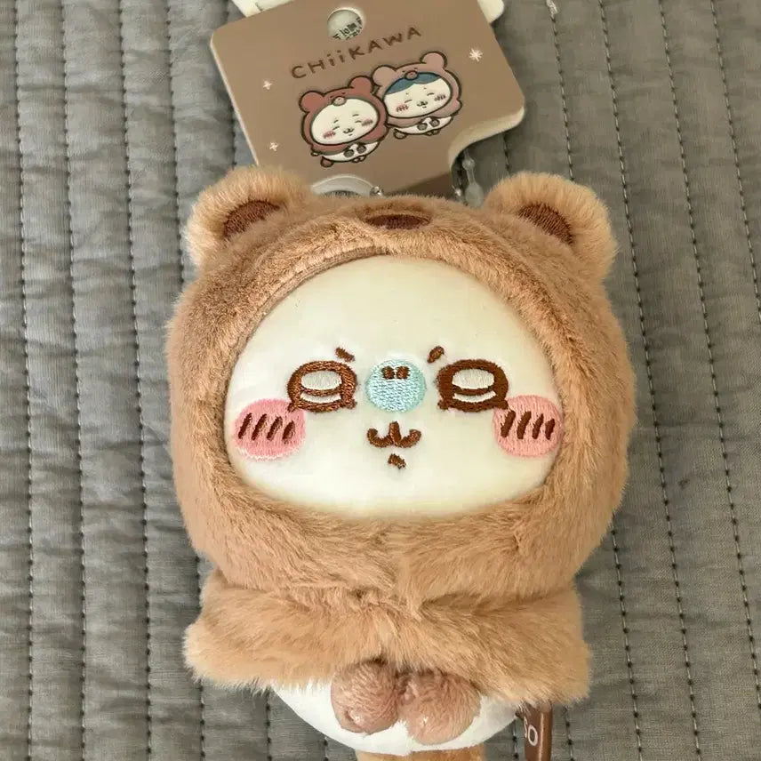 [BUNJANG] Monchhichi Momonga Autumn Bear Mini Figure / 먼작귀 미니소 가을 곰돌이 모몽가 판매