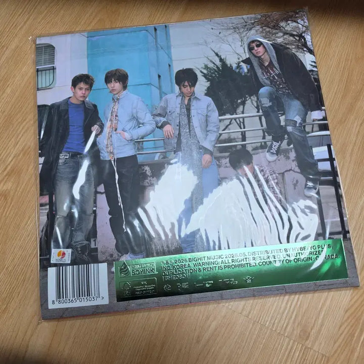 [BUNJANG] Cortis Green LP Full Set (Excluding Photocard) / 코르티스 green green lp cortis