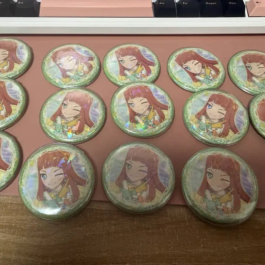 [BUNJANG] Aikatsu Stars! Ako Saotome Stage Can Badge Set (14 pcs) / 아이카츠 스타즈 사오토메 아코 스테이지 캔뱃지x14