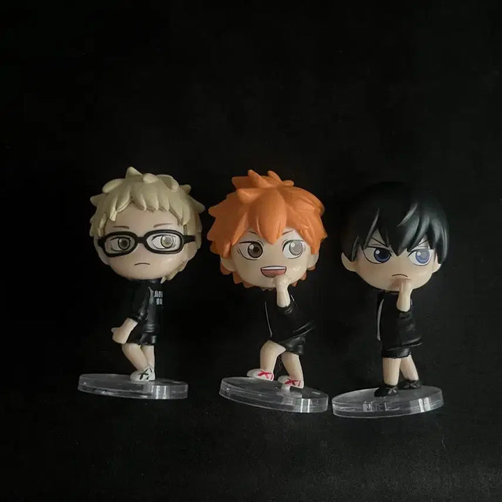 [BUNJANG] Haikyu!! Back View Gacha 3 Types Figure Bundle Set / 하이큐 뒤를돌아봐 가챠 3종 (일괄판매)