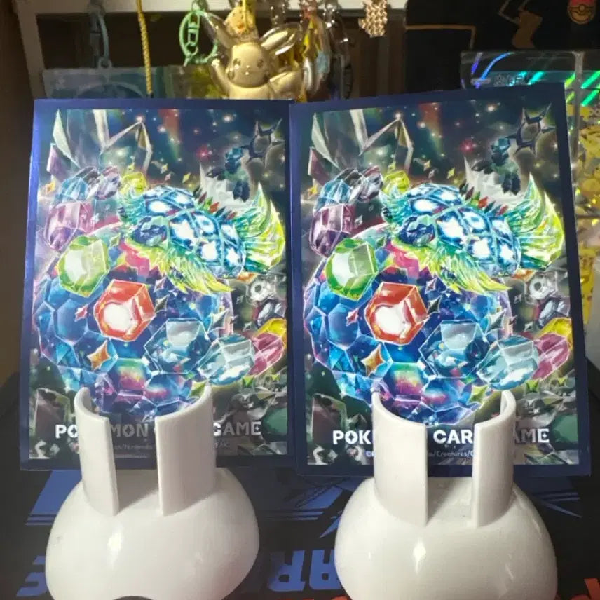 [BUNJANG] Pokemon Character Card Sleeves (2 Sheets) / 포켓몬캐릭터슬리브 2장