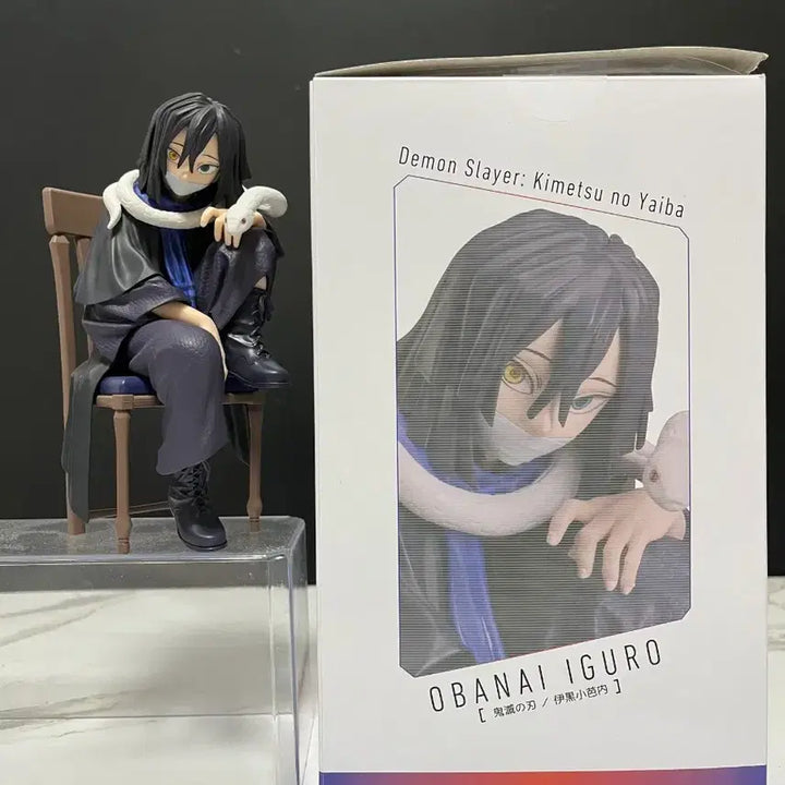 [BUNJANG] Aniplex Obanai Iguro Demon Slayer Seated Figure / 귀멸의 칼날 이구로 오바나이 애니플렉스 좌상 피규어