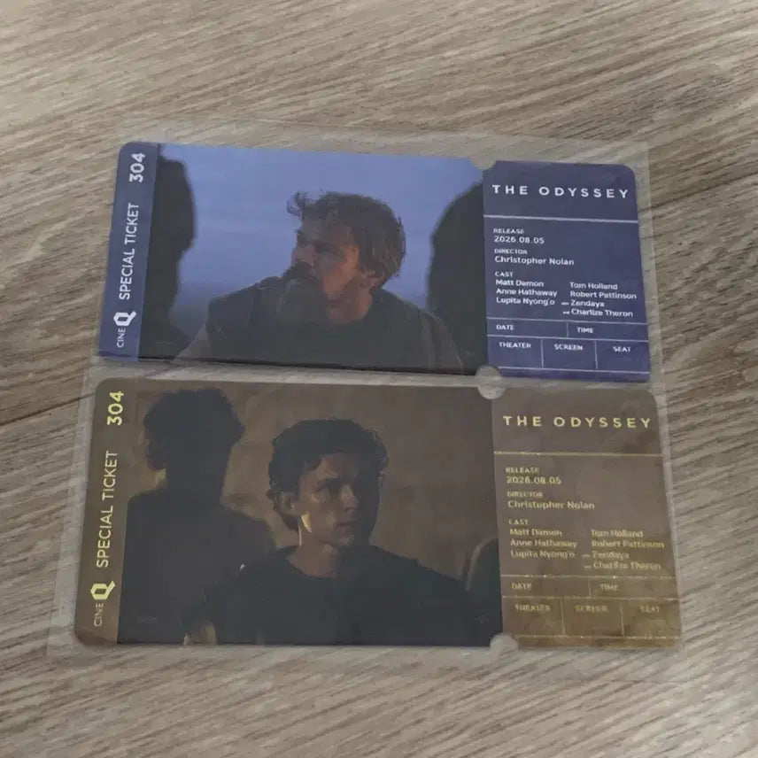 [BUNJANG] Odyssey Special Ticket Set (2 types, 1 set) / 오디세이 스페셜 티켓 304 2종 1세트