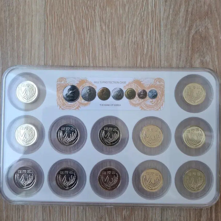 [BUNJANG] 2021 50 Won Coin Bundle Set (Unused) / 2021년50주 완전미사용 12개(케이스 재중)