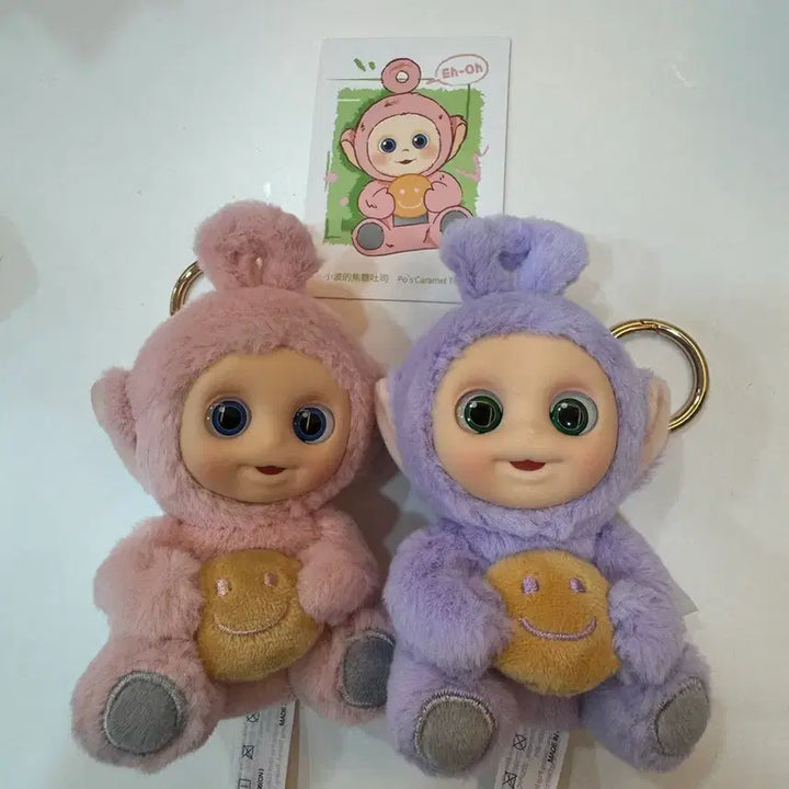 [BUNJANG] Pop Mart Teletubbies Say Hello Series Po &amp; Laa-Laa Bundle Set / [일괄] 텔레토비 안녕시리즈 세이헬로 뽀&amp;보라돌이