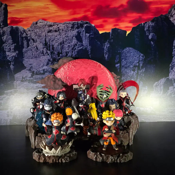 [BUNJANG] Pop Mart Akatsuki Nagato &amp; Naruto All Figures (Opened, No Diorama) / [개봉양품] 다오라마 제외 팝마트 아카츠키 [히든 나가토,나루토] 포함 전종 팝니다