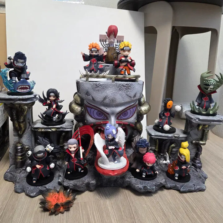 [BUNJANG] Pop Mart Akatsuki Nagato &amp; Naruto All Figures (Opened, No Diorama) / [개봉양품] 다오라마 제외 팝마트 아카츠키 [히든 나가토,나루토] 포함 전종 팝니다