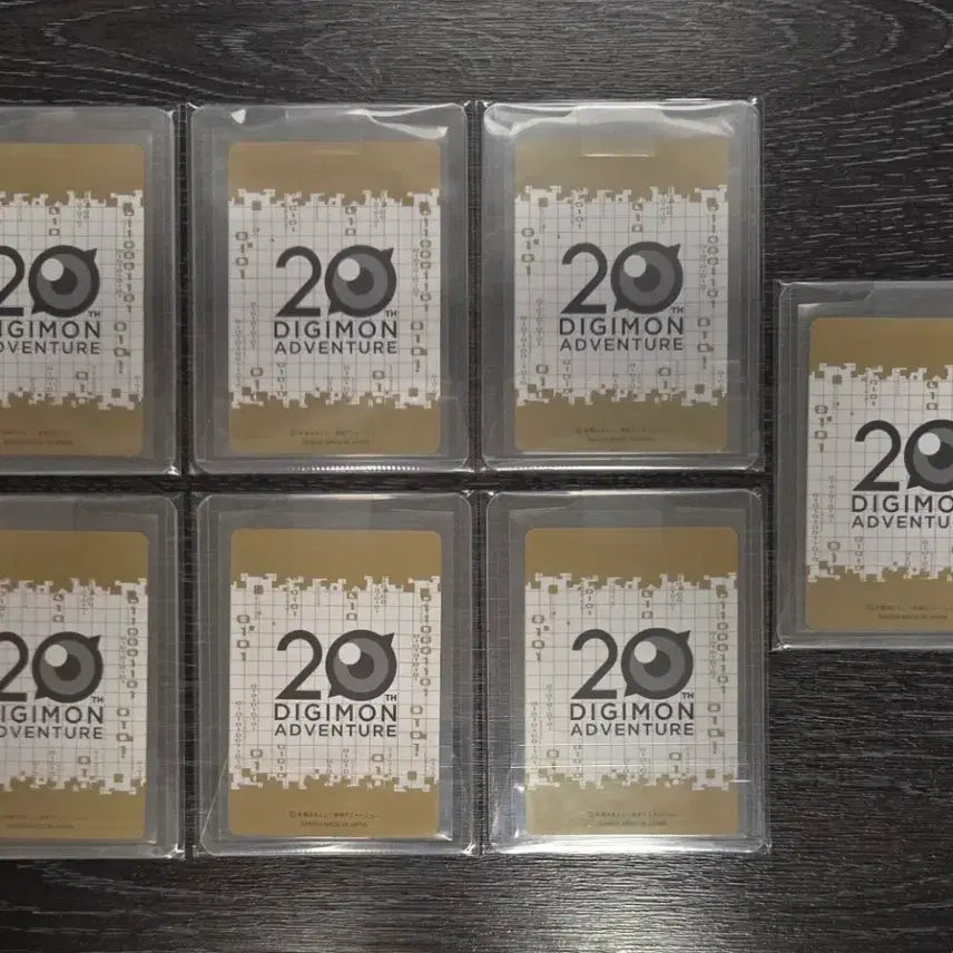 [BUNJANG] Digimon Japanese Carddass 20th Anniversary Premium Edition Set (7 Cards) / 디지몬 일판 카드다스 20주년 프리미엄 에디선 7장