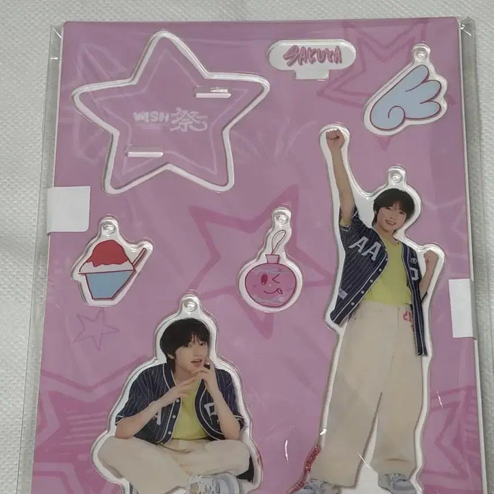 [BUNJANG] NCT WISH Japan Fanmeeting Sakuya Acrylic Stand / Keyholder (Matsuri) / 엔시티 위시 일본 팬미팅 사쿠야 아크릴 스탠드 키홀더 키링 마츠리 아크스타