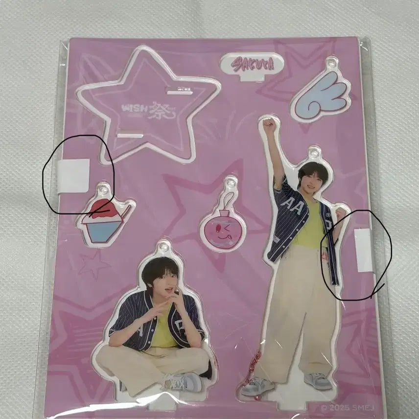 [BUNJANG] NCT WISH Japan Fanmeeting Sakuya Acrylic Stand / Keyholder (Matsuri) / 엔시티 위시 일본 팬미팅 사쿠야 아크릴 스탠드 키홀더 키링 마츠리 아크스타