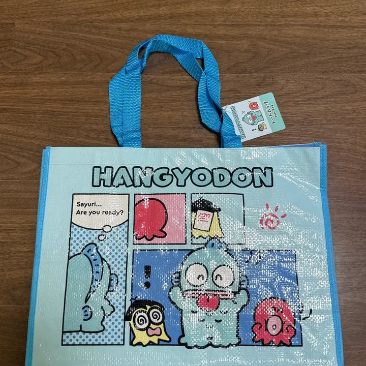 [BUNJANG] Sanrio Hangyodon Shopping Bag / 산리오 한교동 쇼핑백 (새제품)