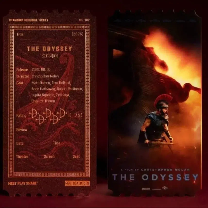 [BUNJANG] The Odyssey Original Ticket / 오디세이 오리지널 티켓