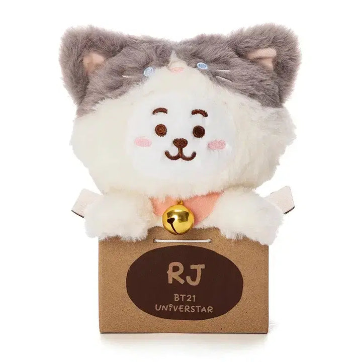 [BUNJANG] BT21 CAT DAY RJ Plush Doll (Japan Limited, Sealed) / 원가이하 미개봉) 일본 한정 BT21 고양이 RJ 인형