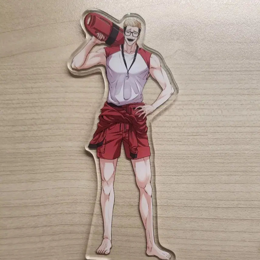 [BUNJANG] Lookism Kim Jun-goo Summer Essential Acrylic Standee / 외지주 외모지상주의 부산 썸머 여름 에센셜 아크릴 김준구
