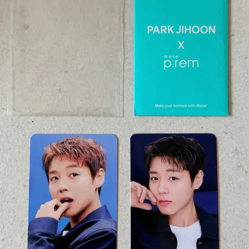 [BUNJANG] Make P:rem Park Jihoon Photocard C Set (2 pcs) / 메이크프렘 박지훈 포카 C세트 (2장)