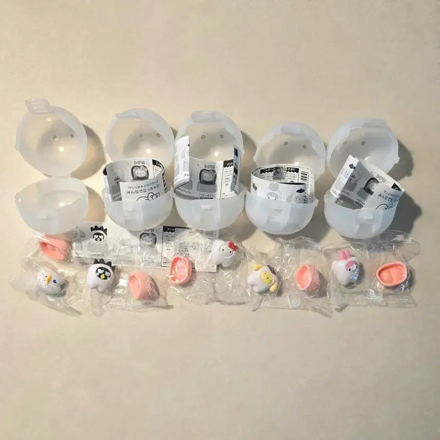 [BUNJANG] Sanrio All Together Tooth Gacha Set (5 Types) / 산리오 모두 함께 치아 가챠 5종