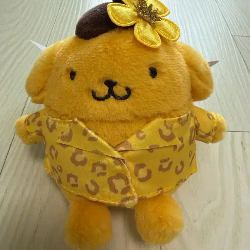 [BUNJANG] Sanrio Pompompurin Makko Doll / 태닝 폼폼푸린 마코 인형