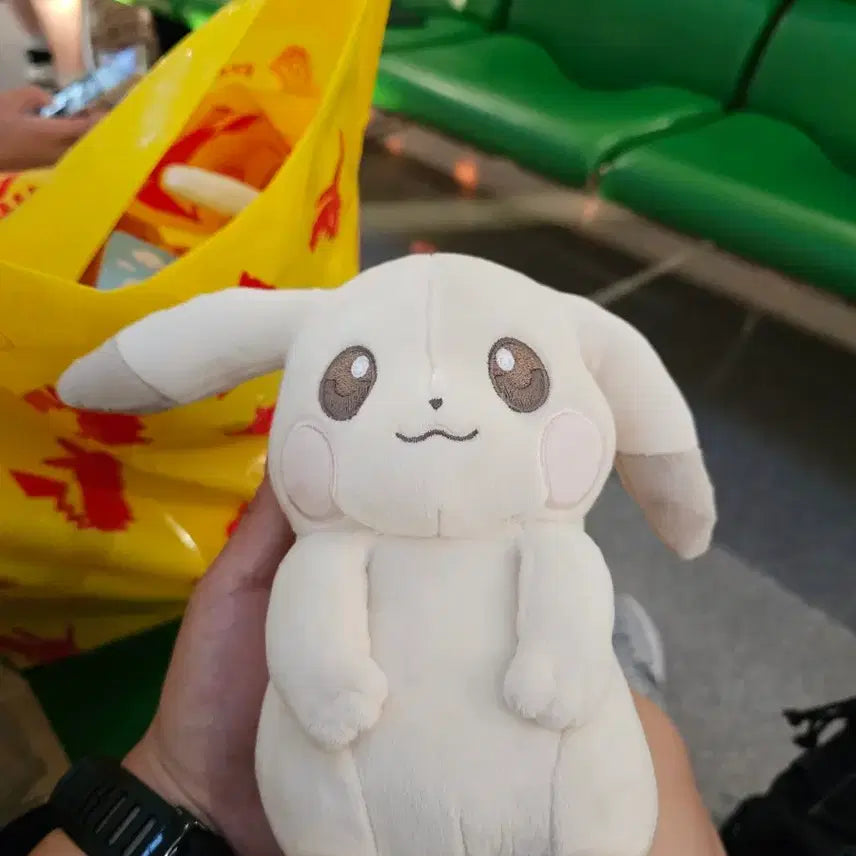 [BUNJANG] Pokemon Center Pocopia Pale Pikachu Plush / 포켓몬센터 포코피아 창백 피카츄 인형