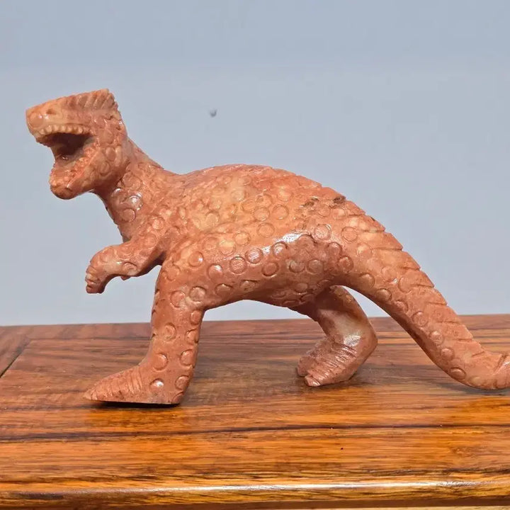 [BUNJANG] T-Rex Mineral Sculpture / 26080507 좋은 기운을 내뿜는 광물 티라노사우르스 조각 수석 팝니다