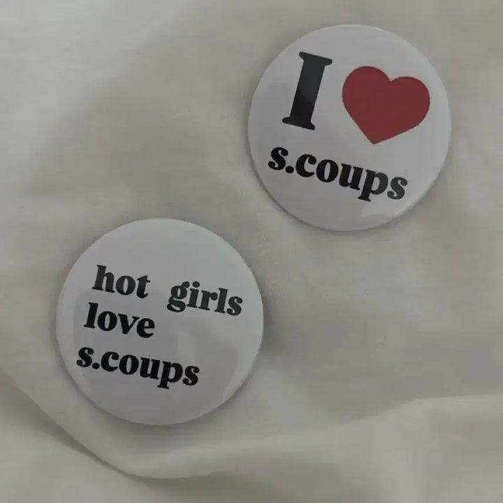 [BUNJANG] Seventeen S.Coups Unofficial Badge Set / 세븐틴 에스쿱스 비공굿 뱃지 세트(+폭덤)