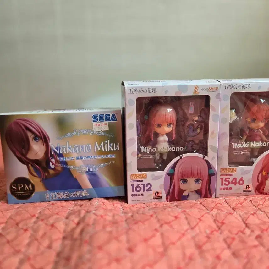 [BUNJANG] The Quintessential Quintuplets Nino Itsuki Nendoroid &amp; Miku Sega Figure / 5등분의 신부 니노 이츠키 넨도로이드 + 미쿠 세가 피규어