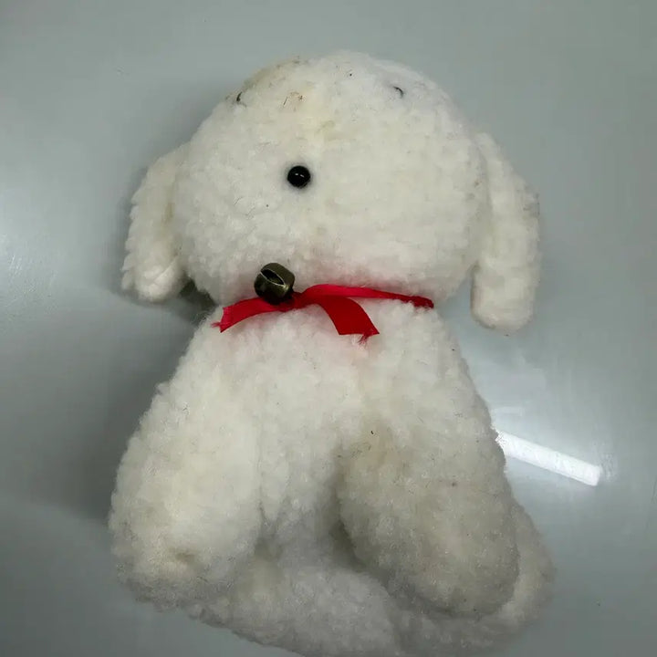[BUNJANG] Vintage Shiro (Crayon Shin-chan) Retro Plush Doll / 고전흰둥이(짱구) 레트로 인형 팝니다.