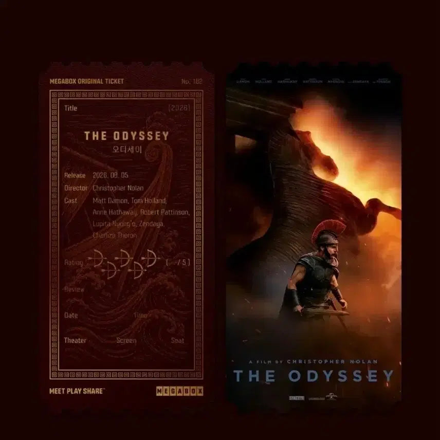 [BUNJANG] Odyssey Original Ticket / 오디세이 오리지널 티켓