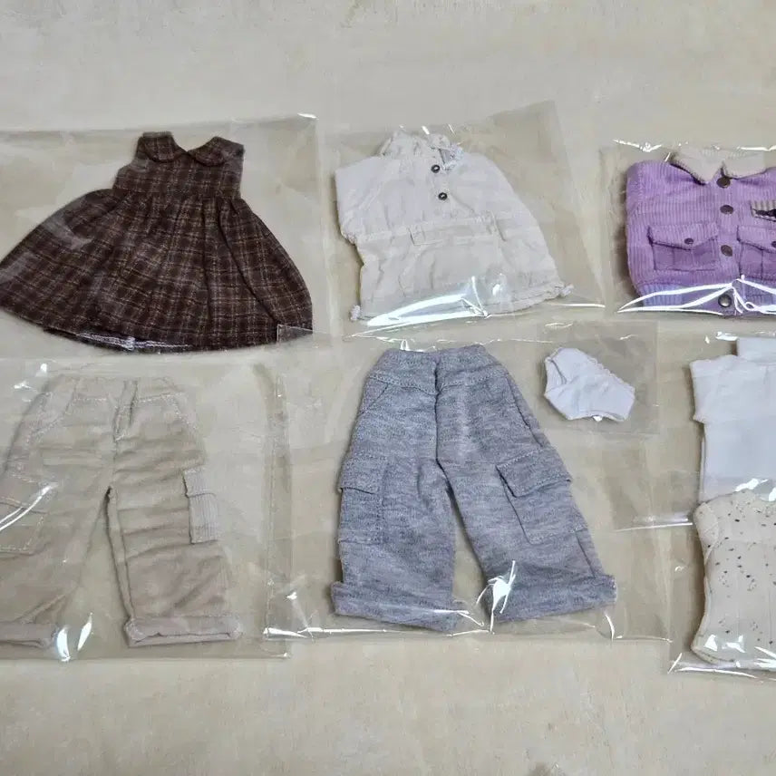 [BUNJANG] Taobao Short Doll Clothes Bundle Set / 타오바오 숏유딩 의상 일괄 구체관절인형