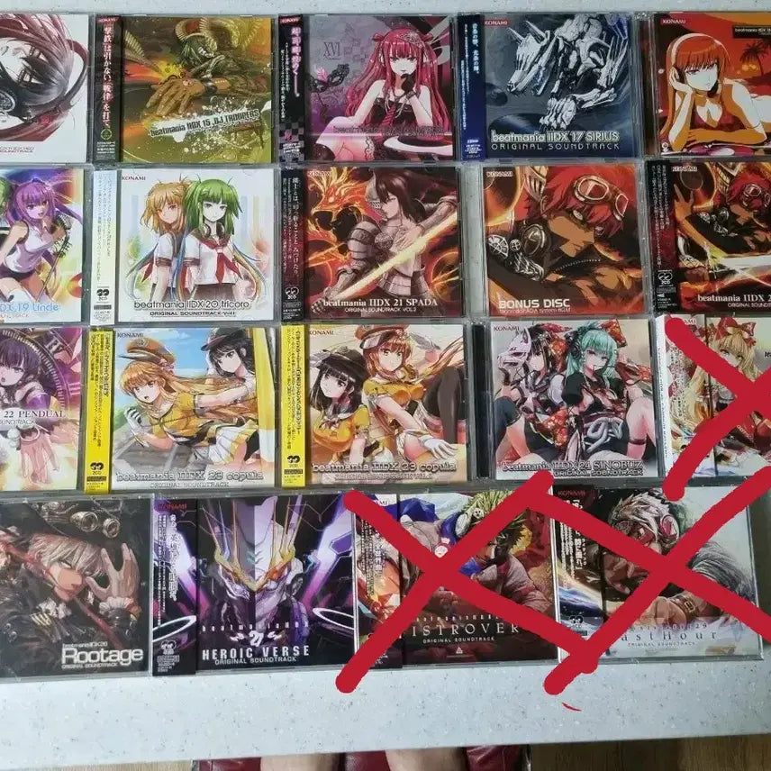 [BUNJANG] Beatmania IIDX OST CD Collection / beatmania IIDX 투덱 OST CD 모음