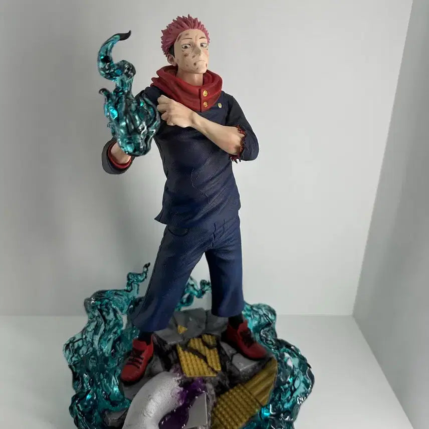 [BUNJANG] Zenkai Jujutsu Kaisen Yuji Itadori Resin Figure / 급처)zenkai 이타도리 주술회전 레진 피규어