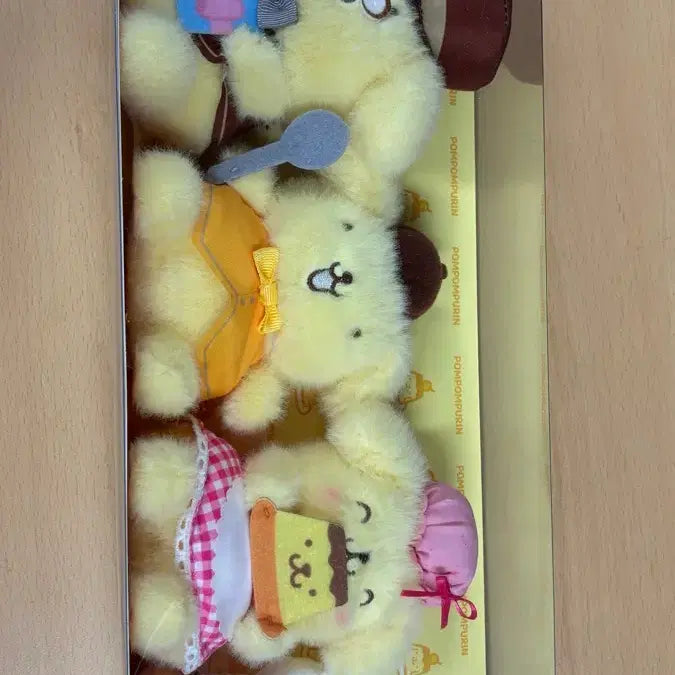 [BUNJANG] Sanrio Pompompurin 30th Anniversary Family Mini Doll Set / 폼폼푸린 30주년 가족 미니 인형 세트